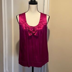 [Parameters] Pink Silk Blouse